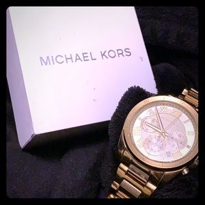 Gold MK watch
